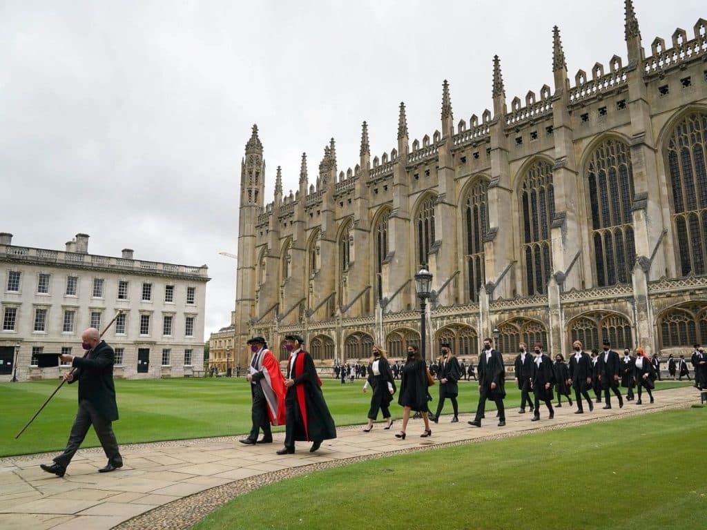 Cambridge university campus