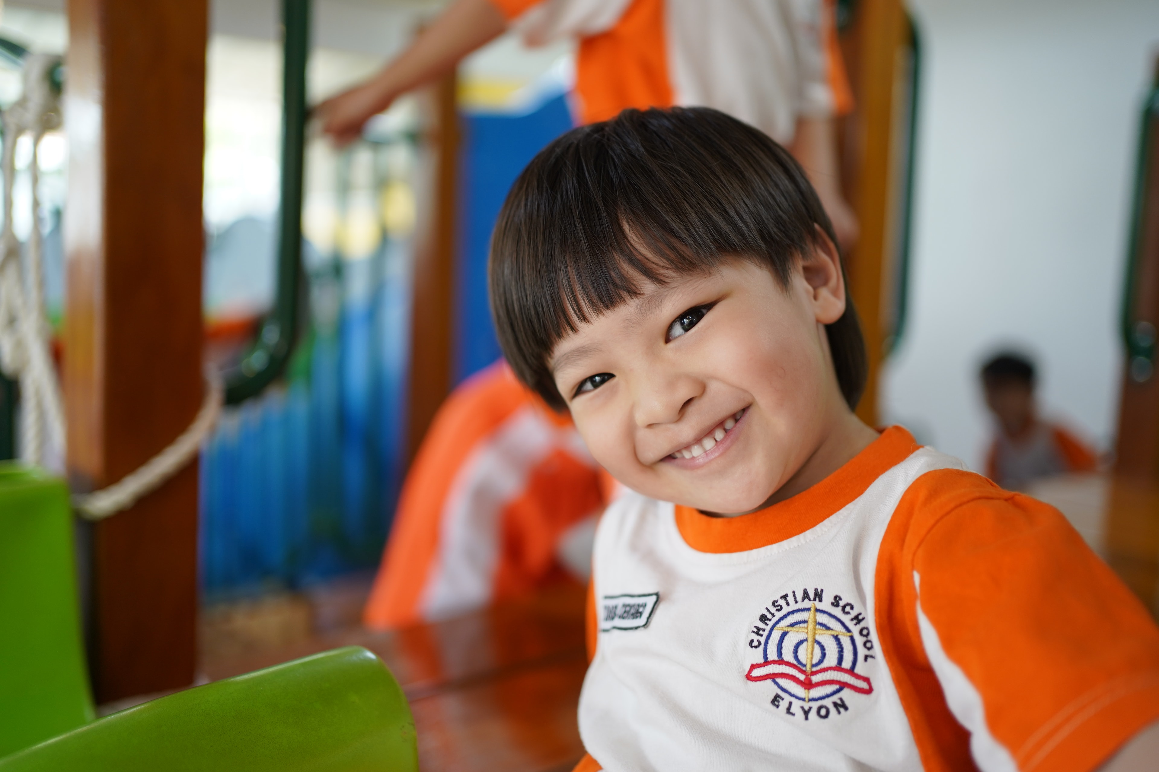 PGKG students learning at Elyon Christian School